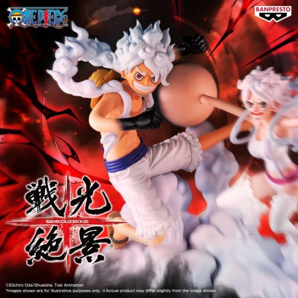 MONKEY D. LUFFY - SENKOZEKKEI - ONE PIECE - Banpresto- Figura Coleccionable