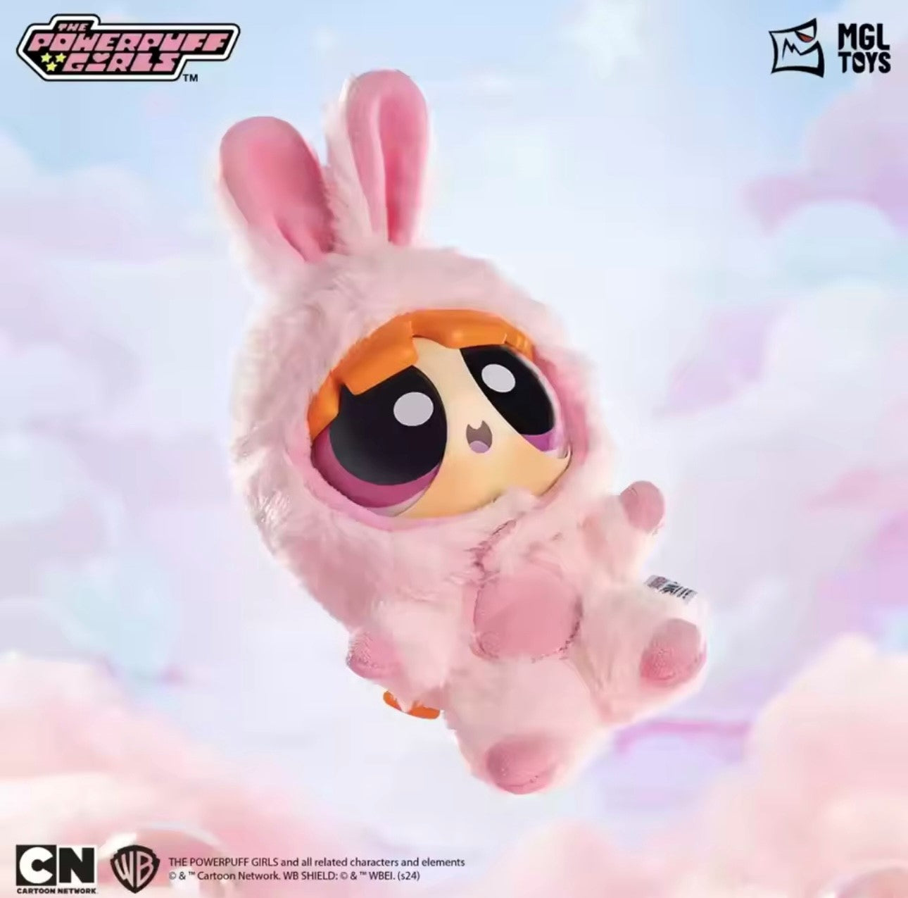 THE POWERPUFF GIRL - Plush Party Serie - Colgante de Peluche / Caja Misteriosa