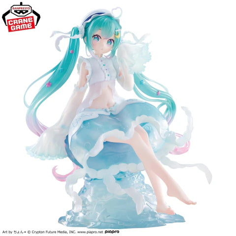Hatsune Miku - Evolve Clearluxe Jellyfish - Figura Coleccionable