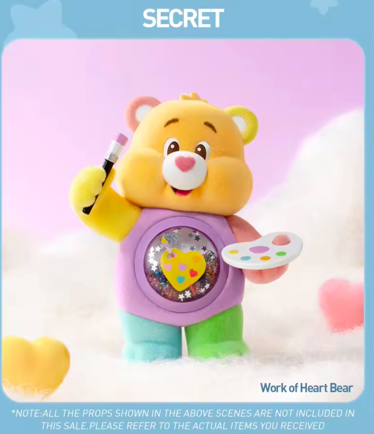 CARE BEARS - Colorful Hugs Serie - Figura Coleccionable / Caja Misteriosa