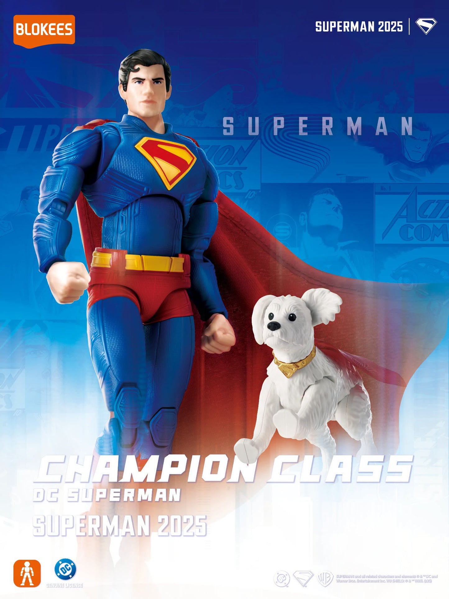 DC Champion Class 01 Superman 2025 - Blokees
