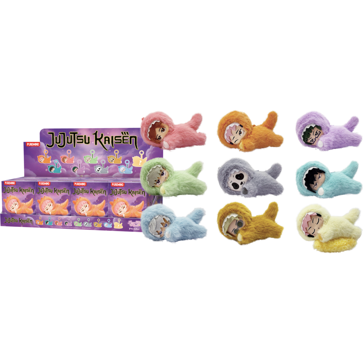 Jujutsu Kaisen - Lazy Time Minis - Vinyl Plush - Puremind