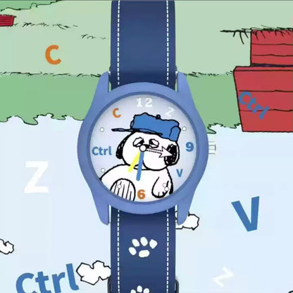 RELOJ SNOOPY & FRIENDS - Watches for the Gang Serie - Accesorio Coleccionable / Caja Misteriosa