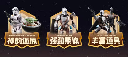 STAR WARS THE MANDALORIAN - Galaxy version vol. 1 - Figura Coleccionable / Caja Misteriosa  / Model Kit