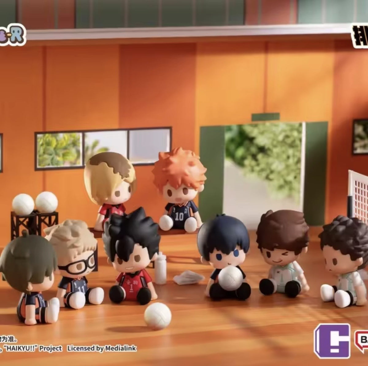 Haikyu - Sitting Mini - Figura de Colección / Caja Misteriosa