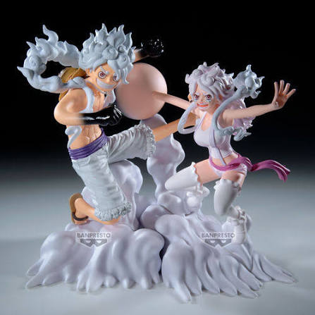 MONKEY D. LUFFY - SENKOZEKKEI - ONE PIECE - Banpresto- Figura Coleccionable