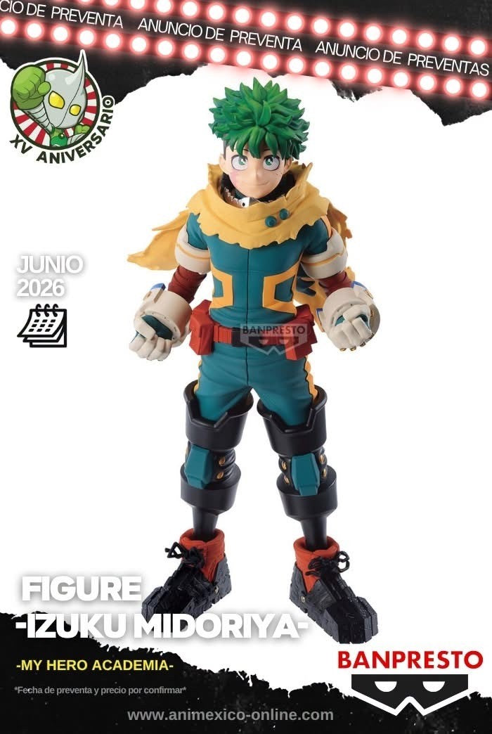 Izuku Midoriya - My Hero Academia - Figura - Banpresto