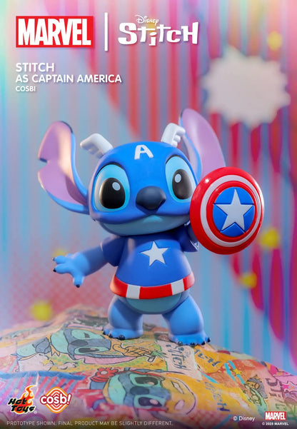 STITCH Disney + Marvel - Cosbi Collection - Figura Coleccionable / Caja Misteriosa