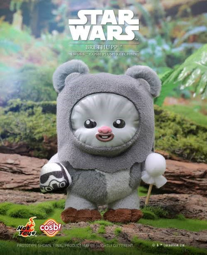 Ewoks Cosbi - Star Wars - Colgante de Peluche / Caja Misteriosa