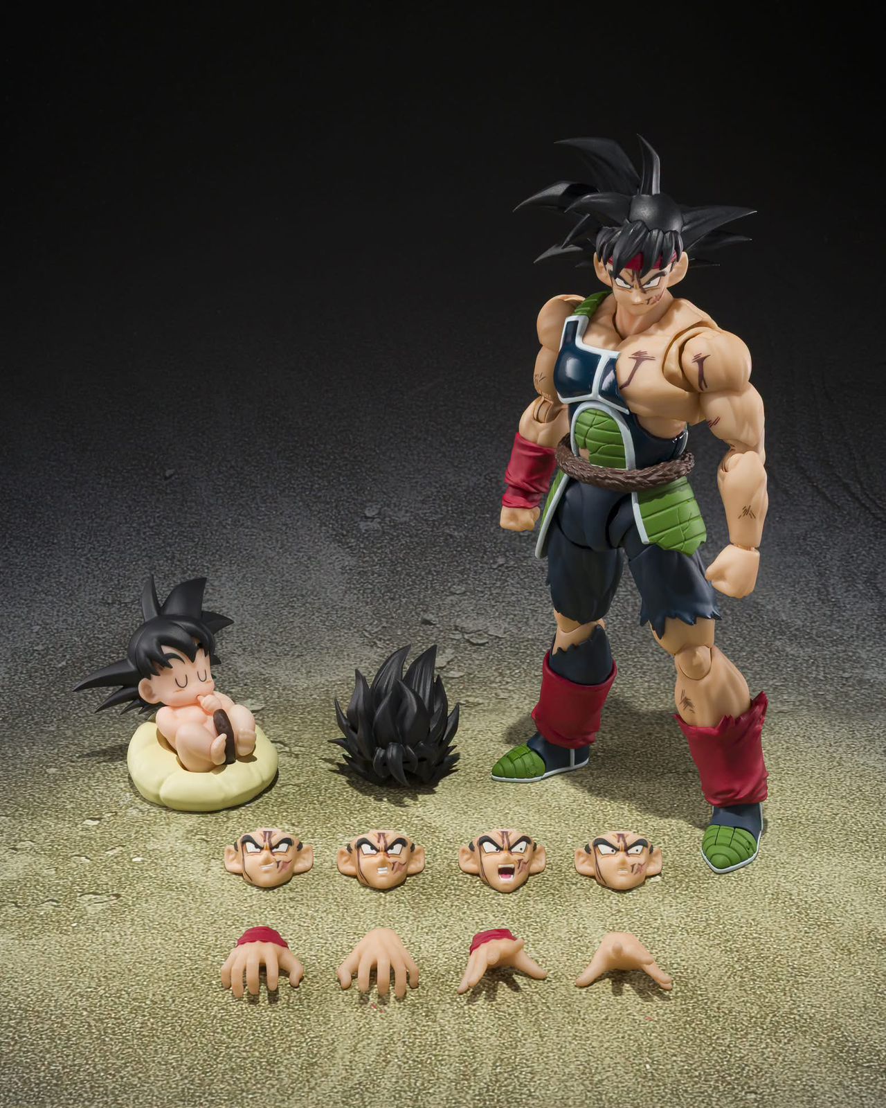 BARDOCK -THE FATHER OF GOKU- S.H. Figuart- Figura Coleccionable