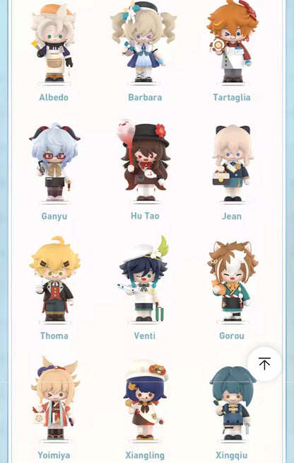 GENSHIN IMPACT - Dress Up Dreams Themed Chibi Serie - Figura Coleccionable / Caja Misteriosa (PEDIDO)