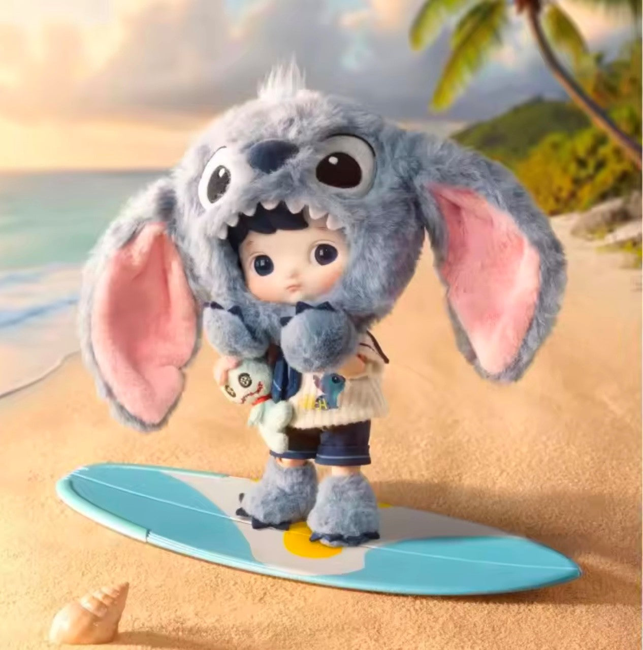 HACIPUPU STITCH - Vinyl Plush Doll Serie - Figura Coleccionable / Peluche