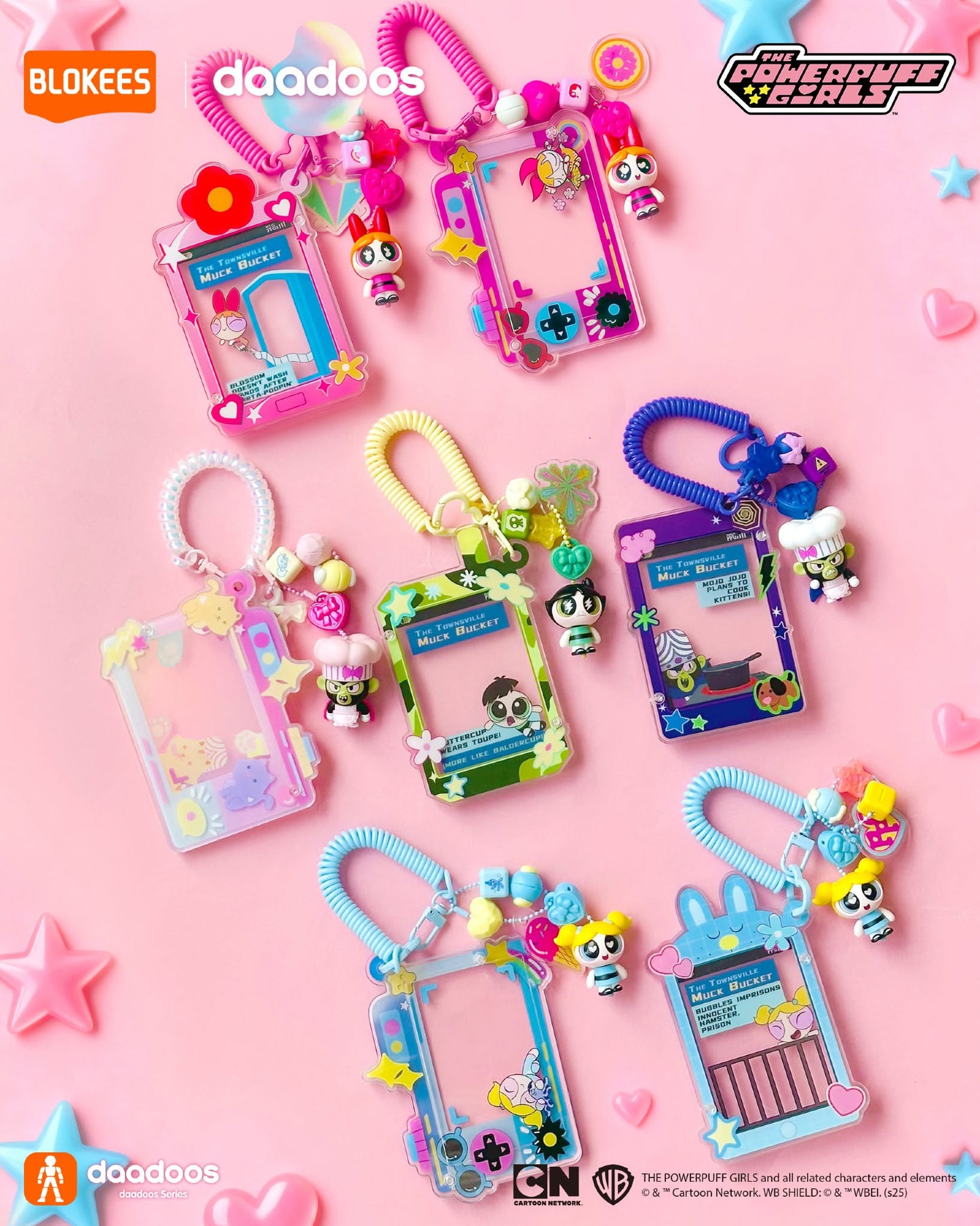 Powerpuff Girls Daadoos Art Series 01 Lens Lumen Tales 6 in 1  -Blokees