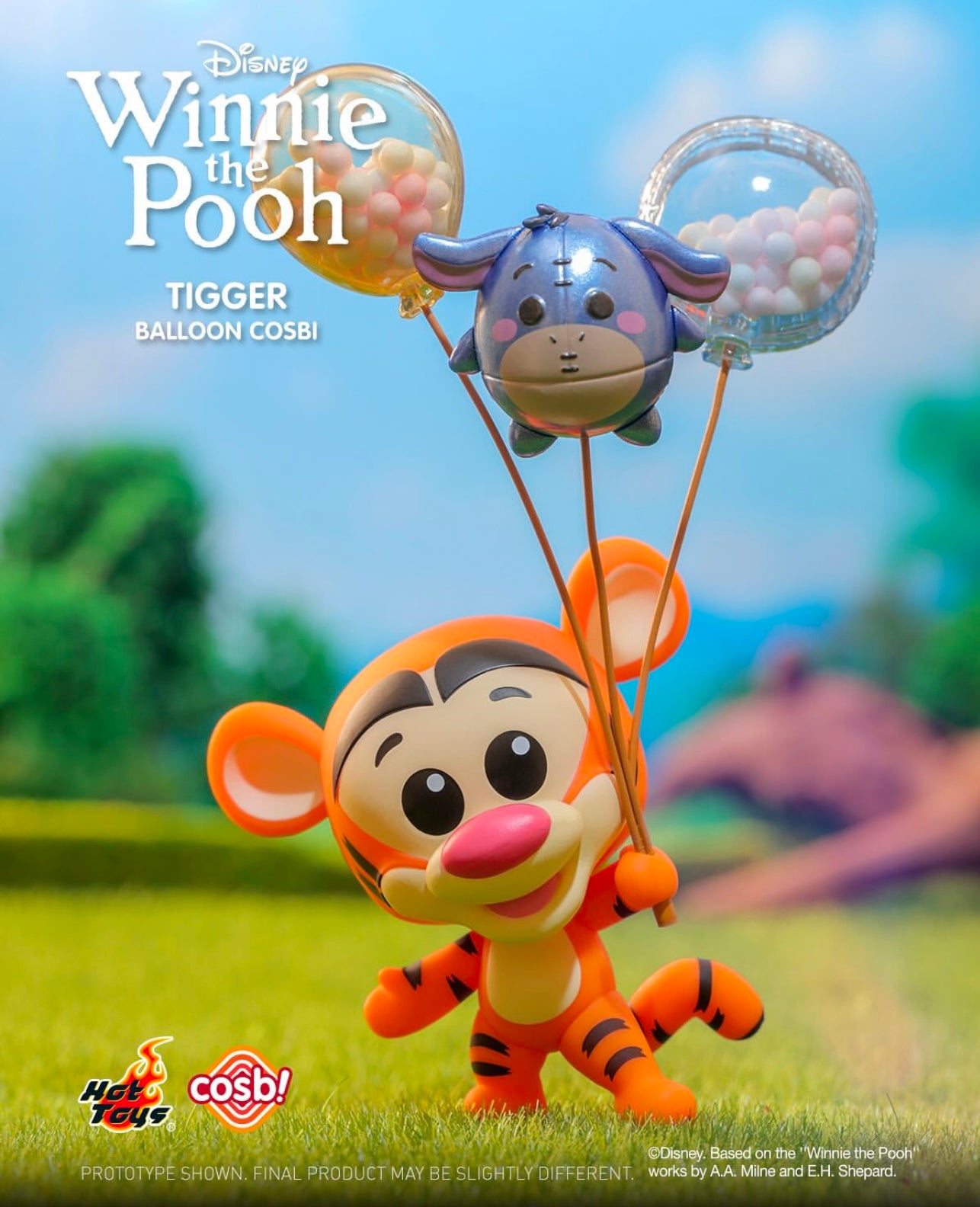 WINNIE THE POOH - Ballon Series - Cosbi Collection - Figura Coleccionable / Caja Misteriosa