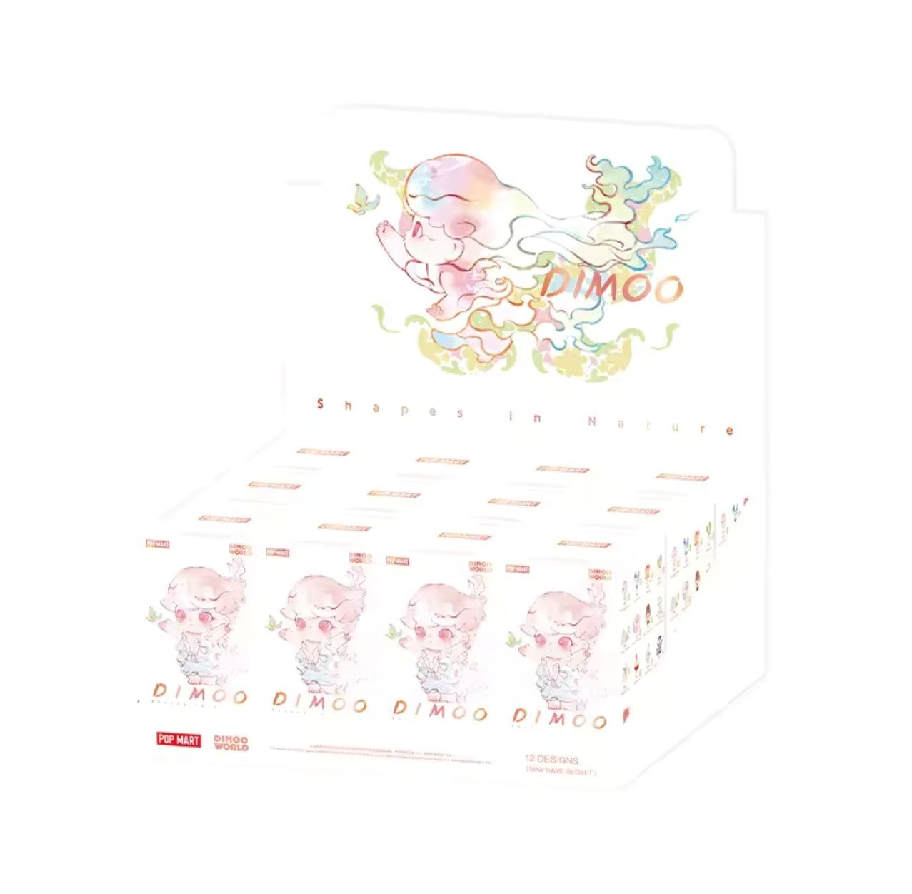 DIMOO World - Shapes in Nature Serie - Figuras Coleccionables / Caja Misteriosa