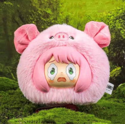 ANYA FORGER - Spy x Family - The Animal Party Serie - Colgante de Peluche / Caja Misteriosa