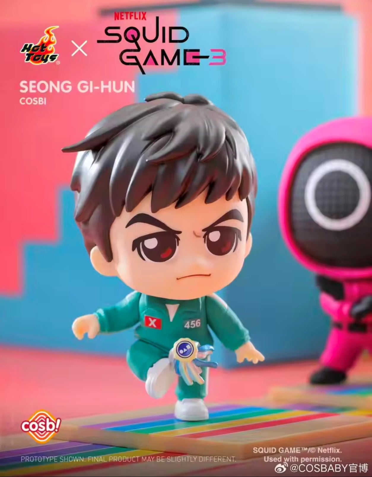 SQUID GAME / Juego del Calamar -  Serie 2 - Cosbi Collection - Figura Coleccionable / Caja Misteriosa