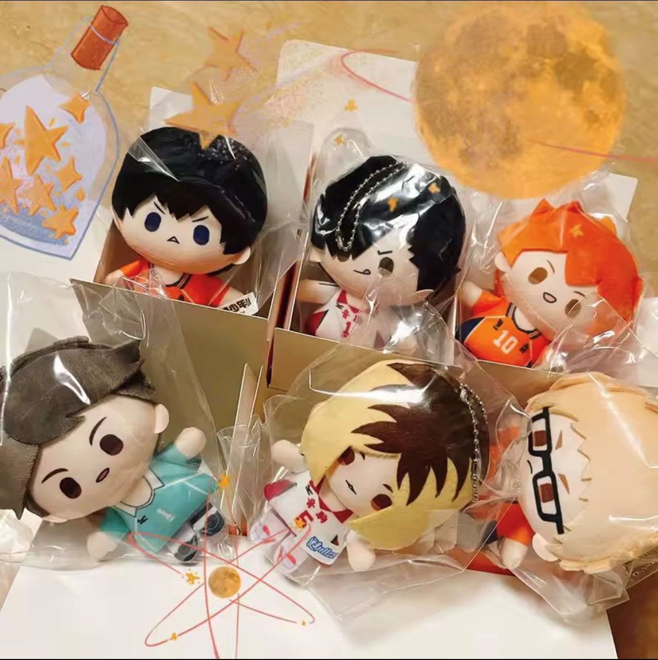 HAIKYU!! Mini Doll Serie - Colgante de Peluche / Caja Misteriosa