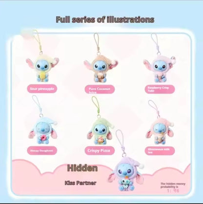 STITCH - Eat Something Before Serie - Peluche Coleccionable / Caja Misteriosa