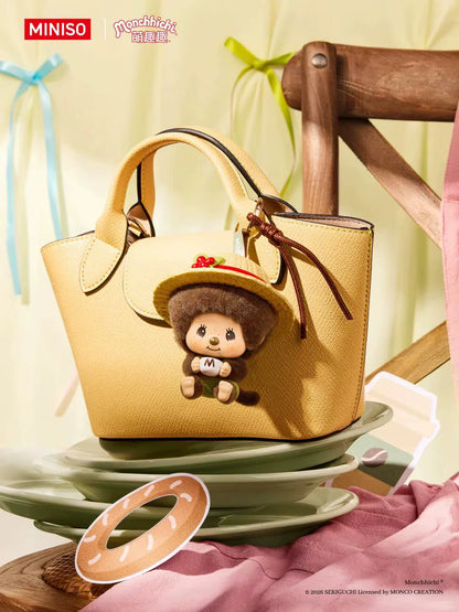Monchhichi - Mon Mon Farm - Classic Coffie Series - Figura Coleccionable