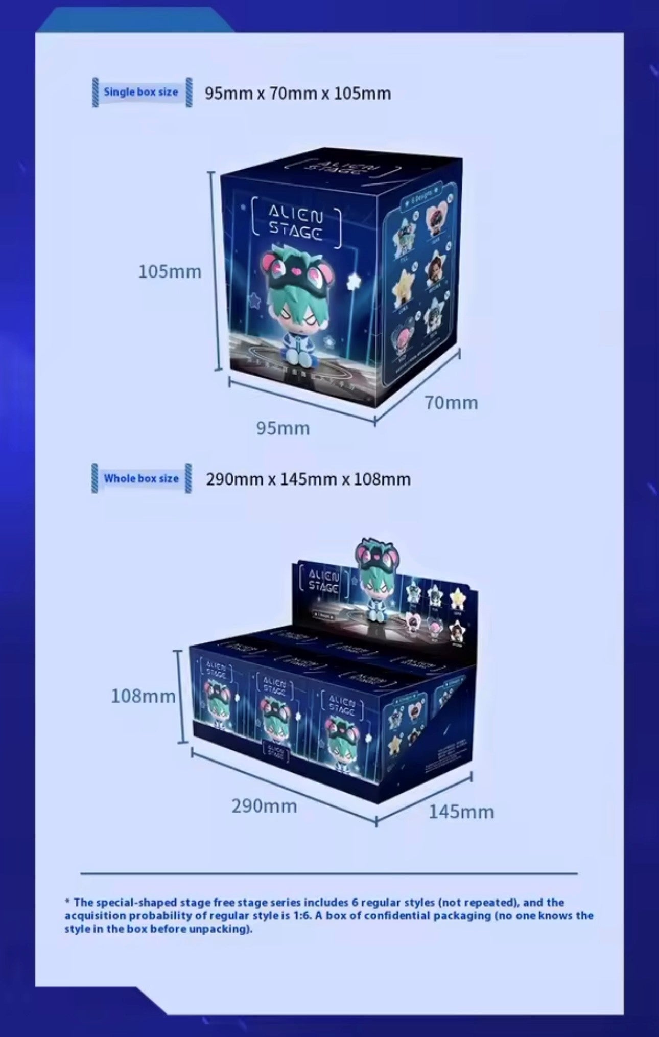 ALIEN STAGE - Free Series - Figura Coleccionable / Caja Misteriosa (resurtido)