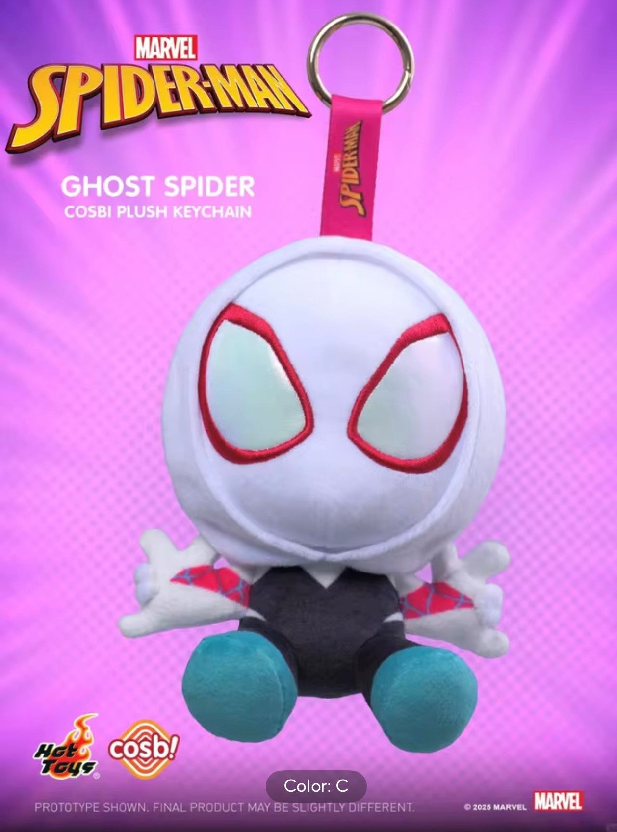 SPIDER-MAN - Cosbi Plush Keychain Collection - Colgante de Peluche / Caja Misteriosa