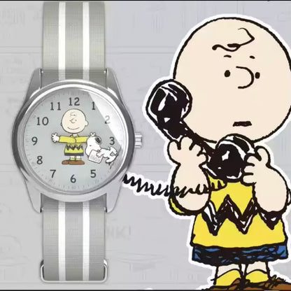 RELOJ SNOOPY & FRIENDS - Watches for the Gang Serie - Accesorio Coleccionable / Caja Misteriosa