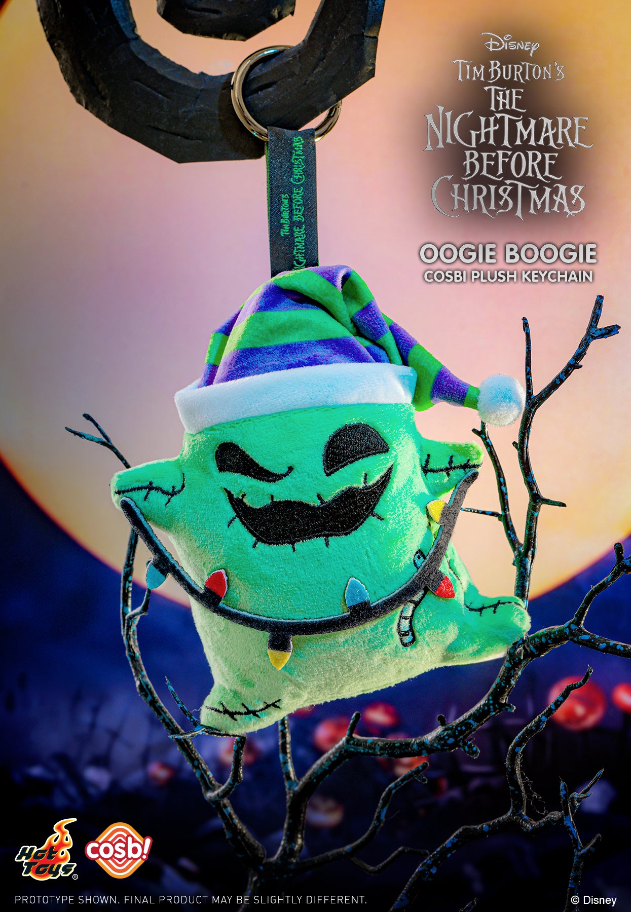 THE NIGHTMARE BEFORE CHRISTMAS - Cosbi Plush Keychain Collection - Colgante de Peluche / Caja Misteriosa