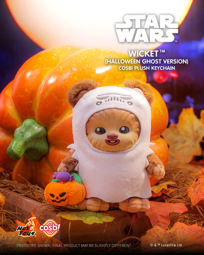 WICKET Stormtrooper (Halloween version) - Star Wars Cosbi Plush Keychain Collection - Colgante de Peluche Coleccionable