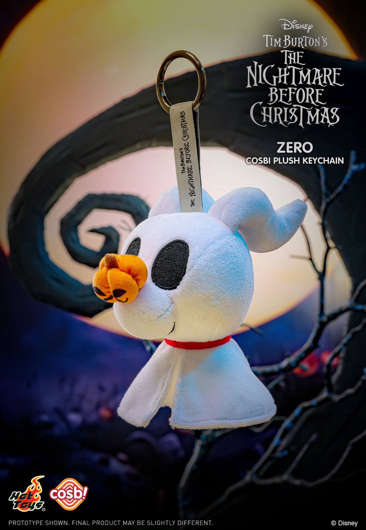 THE NIGHTMARE BEFORE CHRISTMAS - Cosbi Plush Keychain Collection - Colgante de Peluche / Caja Misteriosa