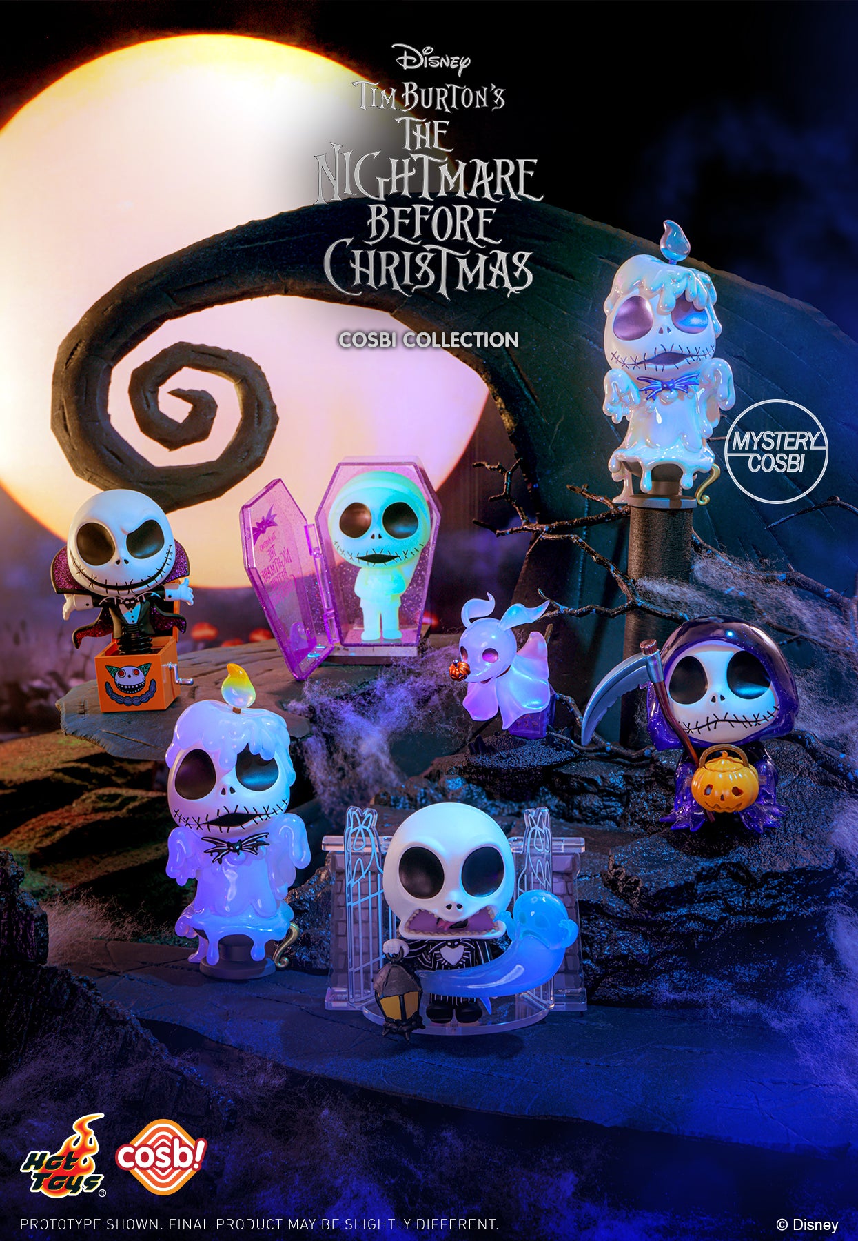 THE NIGHTMARE BEFORE CHRISTMAS - Cosbi Collection - Figura Coleccionable / Caja Misteriosa