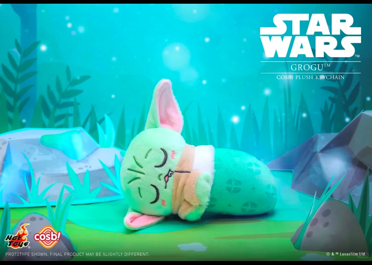 GROGU - Cosbi Plush Keychain - Star Wars - Colgante de Peluche / Caja Misteriosa