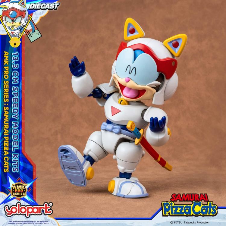 SPEEDY (set doble) (DIECAST) - Samurai Pizza Cats - AMK PRO Series - Model Kit
