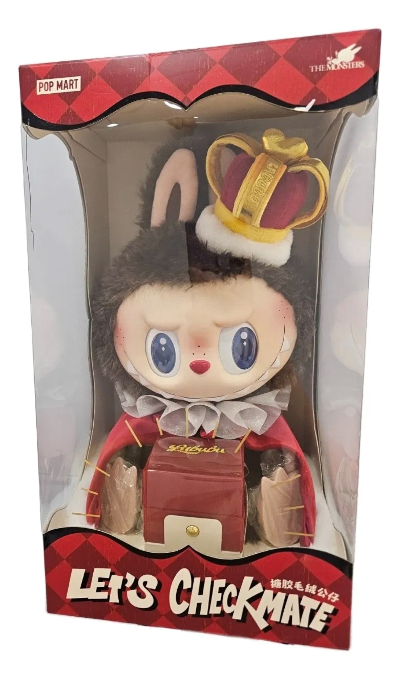 LABUBU THE MONSTERS - Let´s Checkmate Serie - Peluche Coleccionable