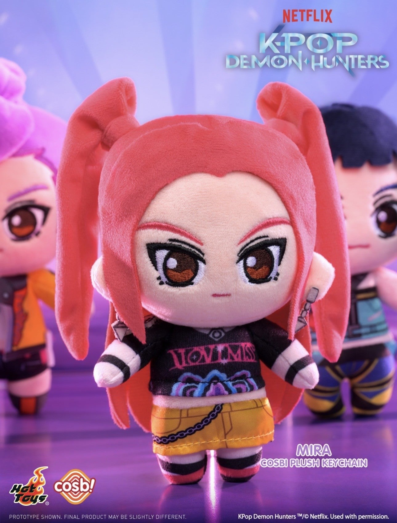 Kpop Demon Hunter - Hot toys Cosbi Plush Keychain Collection / Caja Misteriosa
