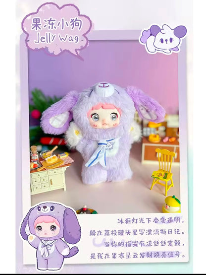 NOMMI V5 - Puppy Diary Serie - Colgante de Peluche / Caja Misteriosa