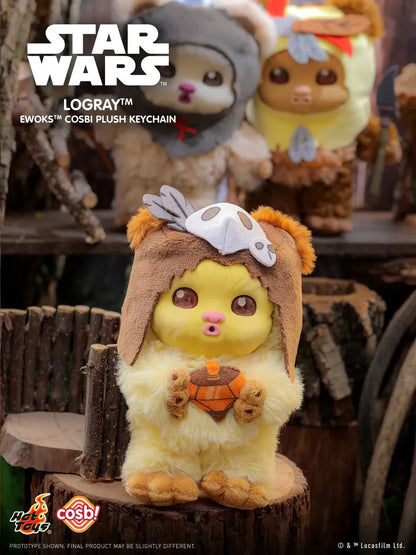 Star Wars: Ewoks™ - Cosbi Plush Keychain - Collection Series 2 - Figura Coleccionable / Caja Misteriosa