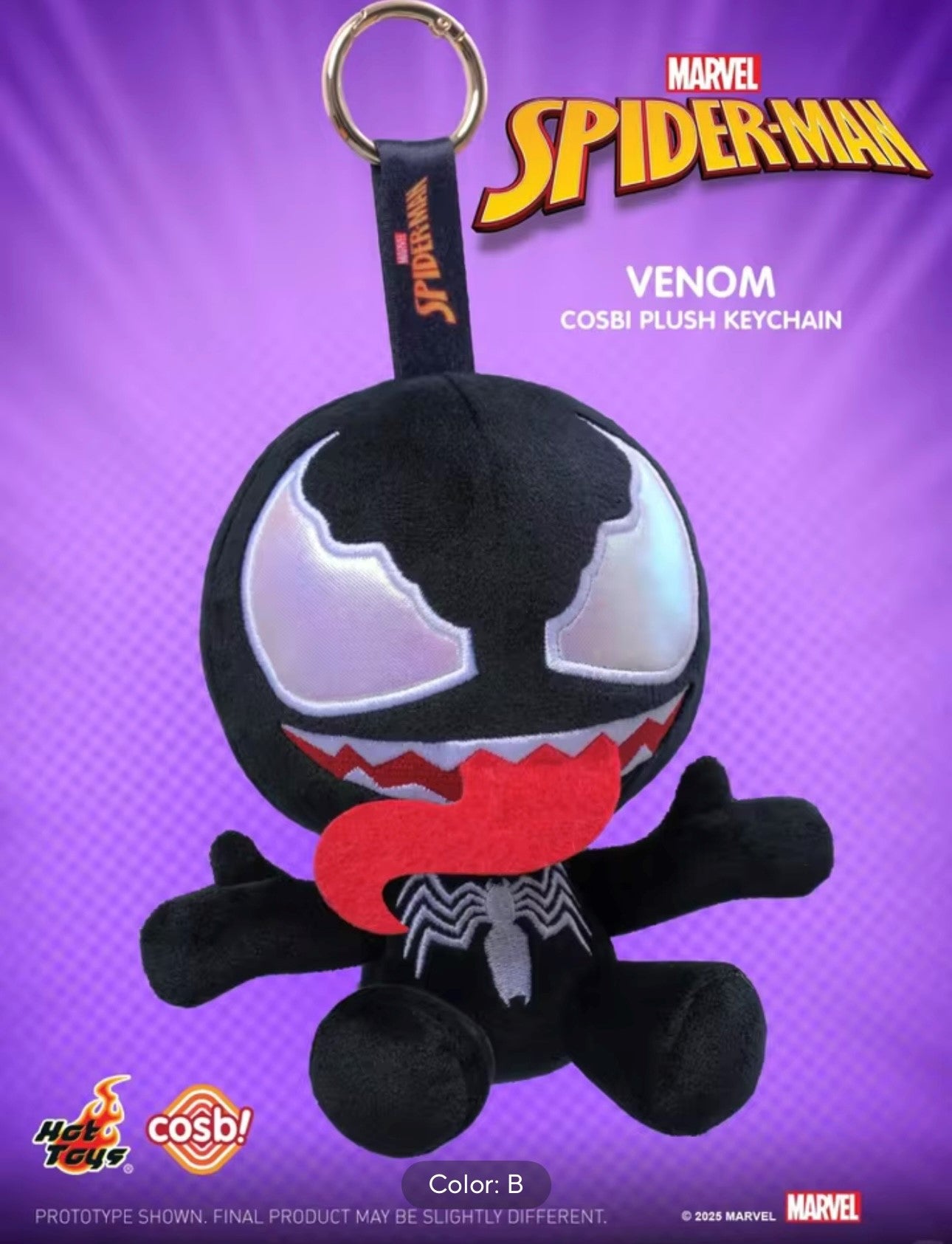 SPIDER-MAN - Cosbi Plush Keychain Collection - Colgante de Peluche / Caja Misteriosa
