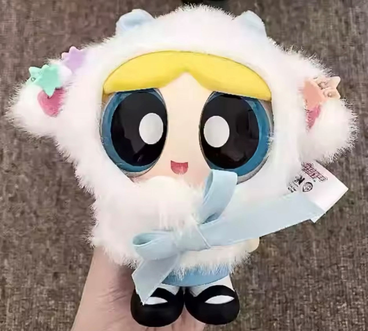 THE POWERPUFF GIRL- Animal Cape Serie - Colgante de Peluche / Caja Misteriosa