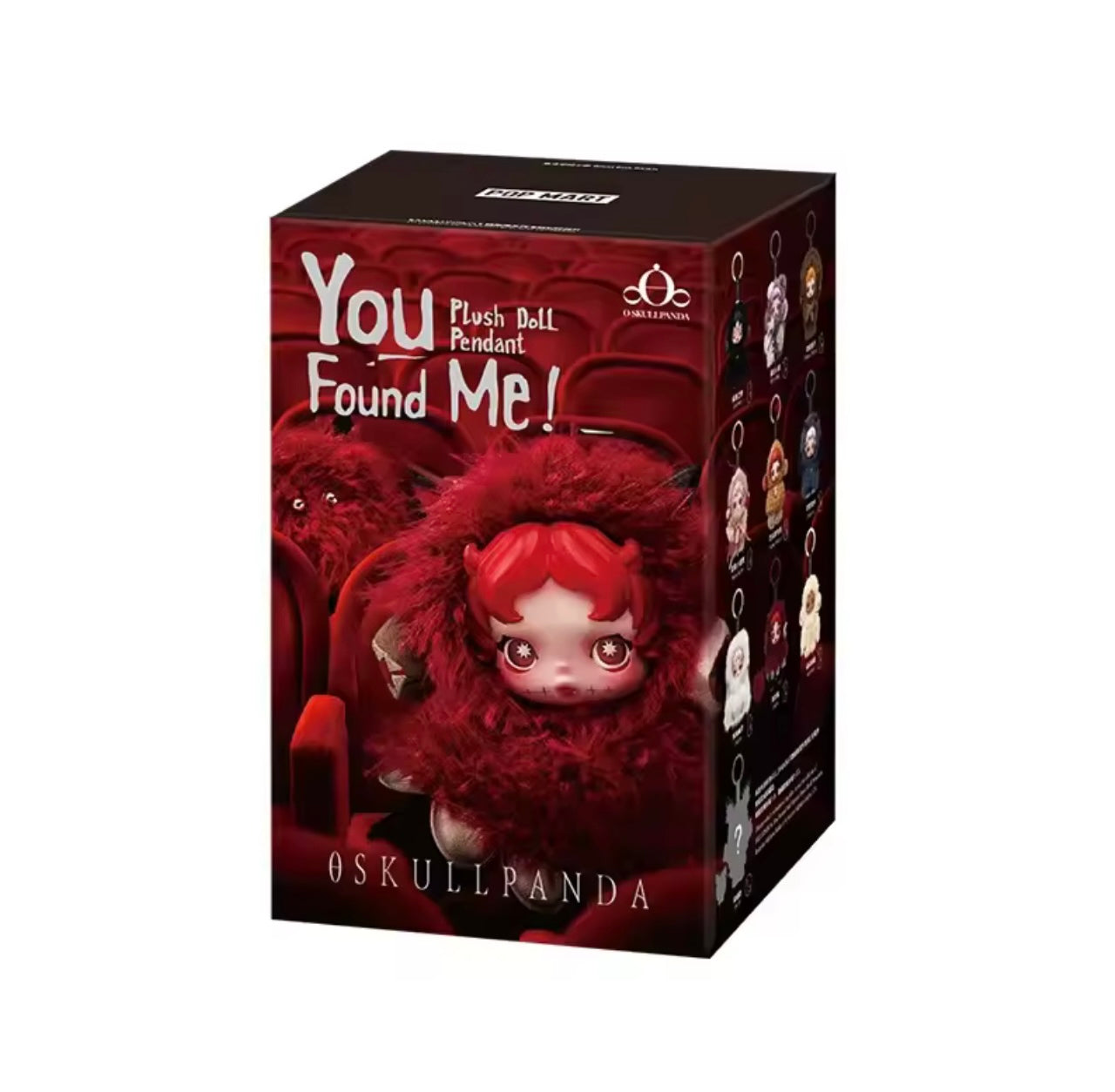SKULLPANDA - You Found Me! Serie - Colgante de Peluche / Caja Misteriosa