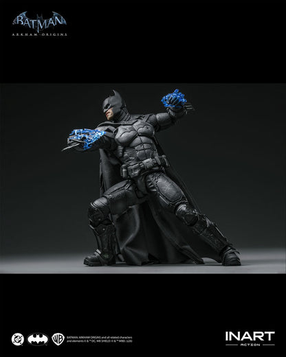 Batman: Arkham Origins - Batman (Battle Damaged Version) 1/12 Complete Model Action Figure - Figura Coleccionable