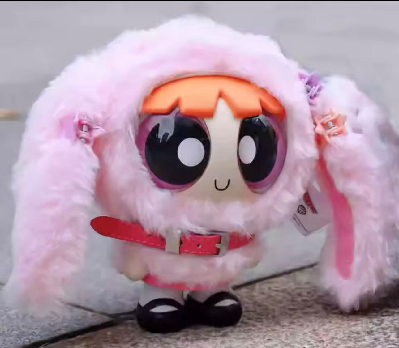 THE POWERPUFF GIRL- Animal Cape Serie - Colgante de Peluche / Caja Misteriosa