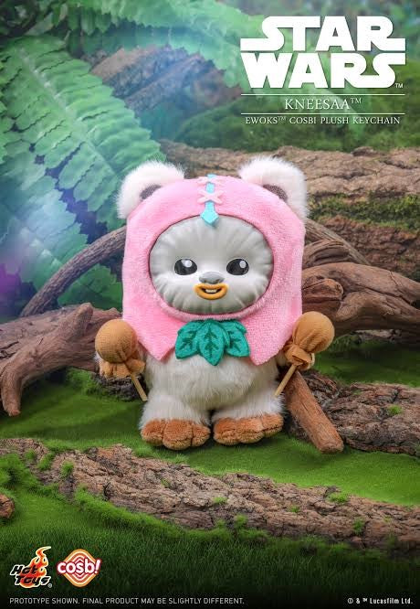 Ewoks Cosbi - Star Wars - Colgante de Peluche / Caja Misteriosa