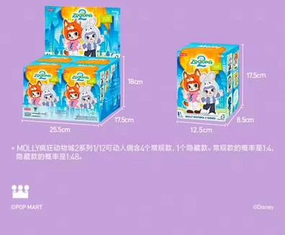 MOLLY ZOOTOPIA 2 Serie  - Figura Coleccionable / Caja Misteriosa