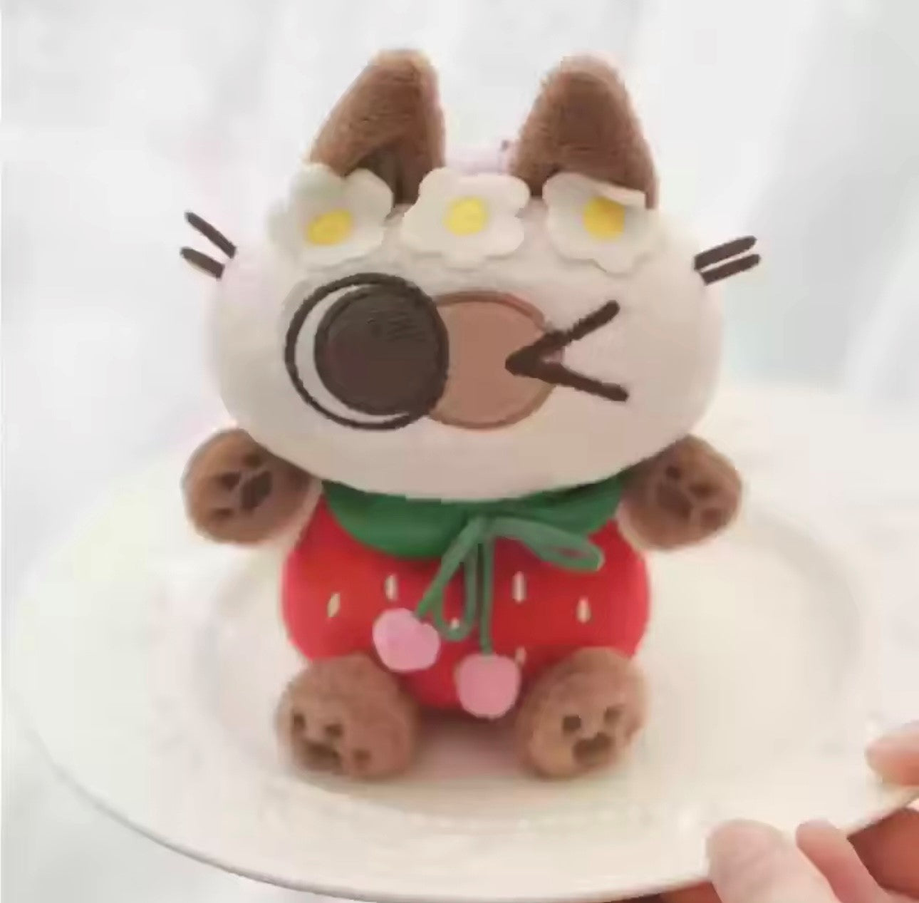 FRUITY AZUKISAN - Strawberry Serie - Colgante de Peluche / Caja Misteriosa (PEDIDO)