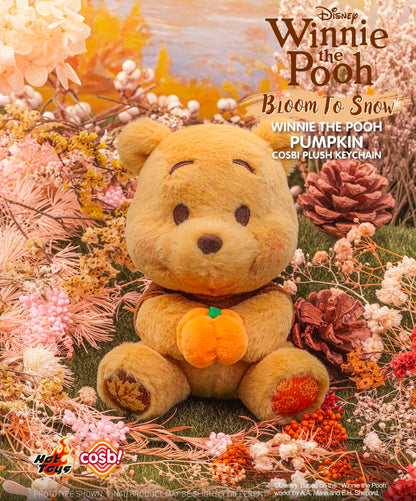 WINNIE THE POOH - Bloom to Snow Series - Cosbi Plush Keychain Collection - Colgante de Peluche Coleccionable / Caja Misteriosa