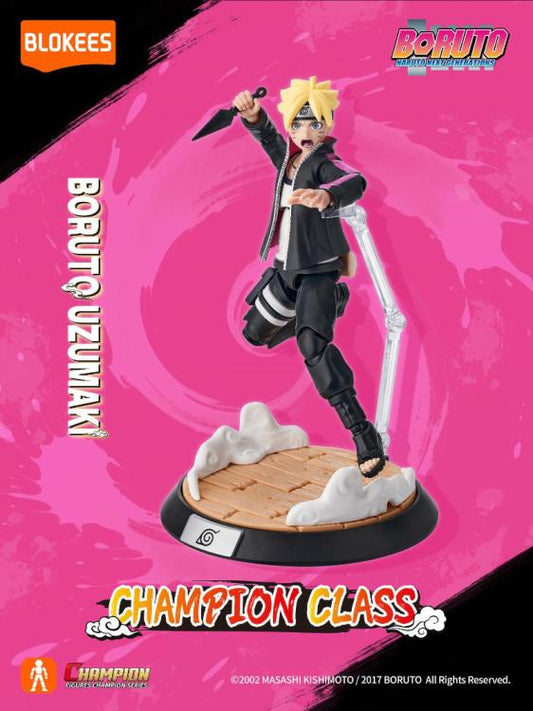 BORUTO UZUMAKI - Boruto: Naruto Next Generations - Champion Class Blokees Serie - Figura Coleccionable / Model Kit