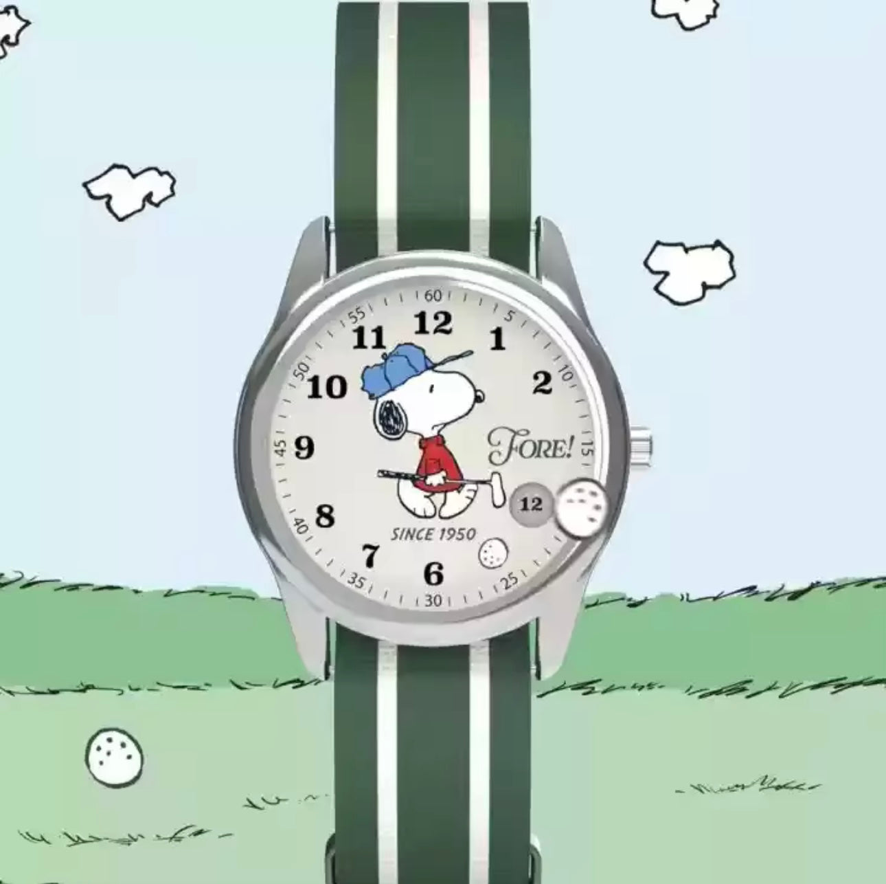 RELOJ SNOOPY & FRIENDS - Watches for the Gang Serie - Accesorio Coleccionable / Caja Misteriosa