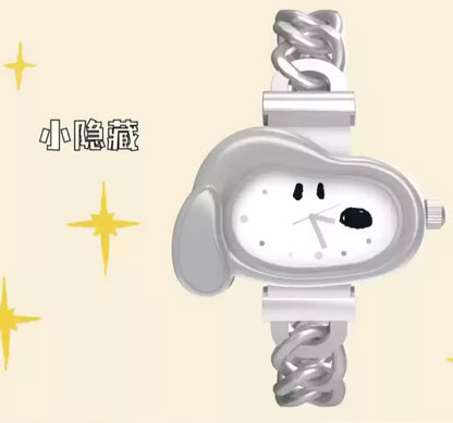 RELOJ SNOOPY & FRIENDS - Watches for the Gang Serie - Accesorio Coleccionable / Caja Misteriosa