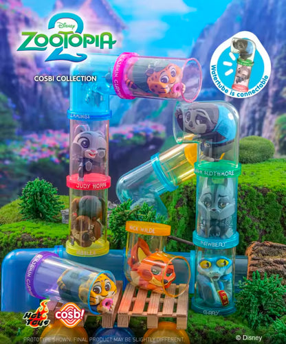 ZOOTOPIA 2 (tubos interconectables) - Hot Toys Cosbi Collection - Figura Coleccionable / Caja Misteriosa